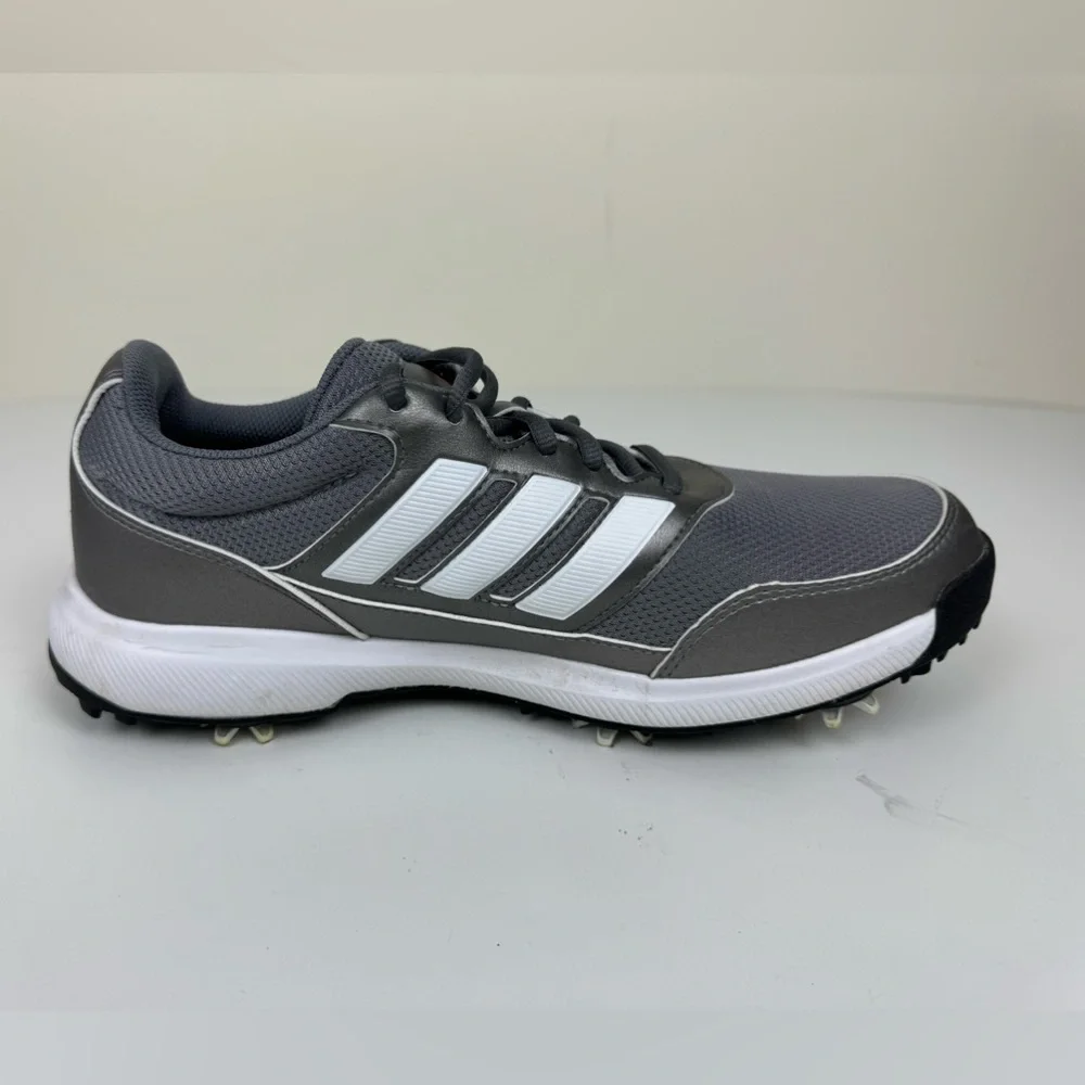 Adidas Tech Response 2.0 Iron White Scarlet Mens Wide‎ Width Golf Shoes EE9420